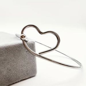 1pc Love Theme Stainless Steel Bracelet